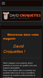 Mobile Screenshot of david-croquettes.com